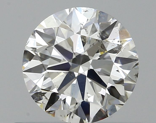 0.5 carat H-SI2 Very Good cut Natūralus Round Deimantas (1)