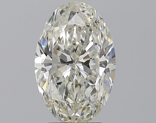 2.71 carat I-SI2 Natūralus Oval Deimantas (1)