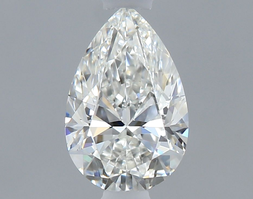 0.5 carat G-IF Natūralus Pear Deimantas (1)