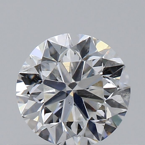 0.5 carat F-SI2 Very Good cut Natūralus Round Deimantas (1)