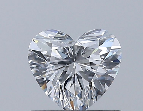 0.54 carat D-VS1 Natūralus Heart Deimantas (1)