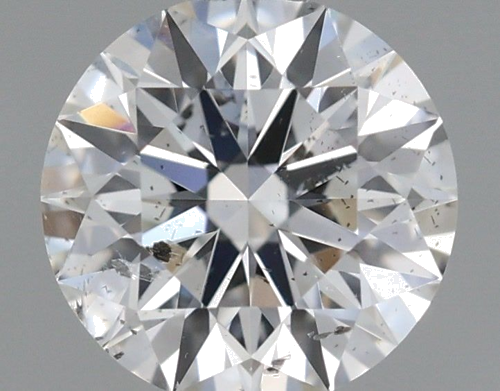 0.61 carat G-SI2 Excellent cut Natūralus Round Deimantas (1)