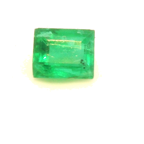 0.33 carat GREEN Baguette Smaragdas (1)
