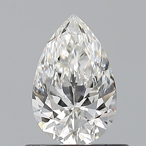 0.5 carat G-VVS1 Natūralus Pear Deimantas (1)