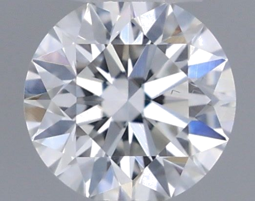0.19 carat E-VS2 Excellent cut Natūralus Round Deimantas (1)