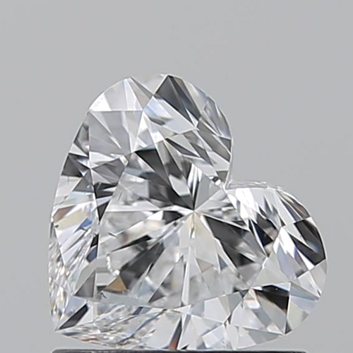 1.01 carat D-SI1 Natūralus Heart Deimantas (1)