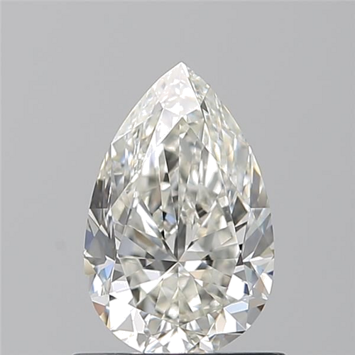 0.91 carat I-IF Natūralus Pear Deimantas (1)