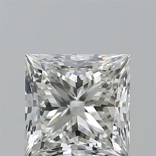 1.01 carat H-VS2 Natūralus Princess Deimantas (1)