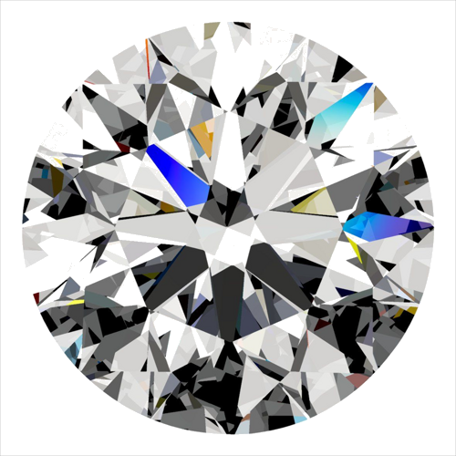 0.3 carat I-SI1 Very Good cut Natūralus Round Deimantas (1)