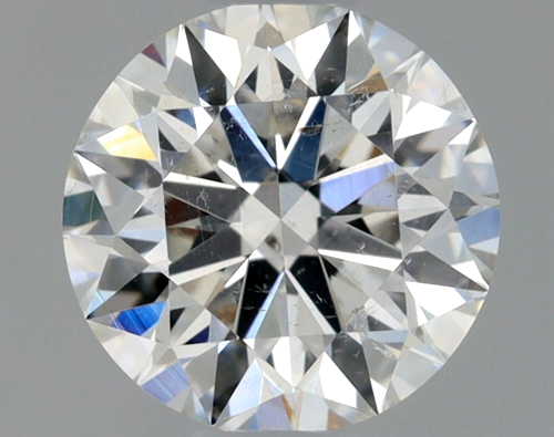 0.63 carat G-SI2 Excellent cut Natūralus Round Deimantas (1)