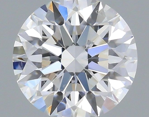 0.45 carat F-SI1 Excellent cut Natūralus Round Deimantas (1)