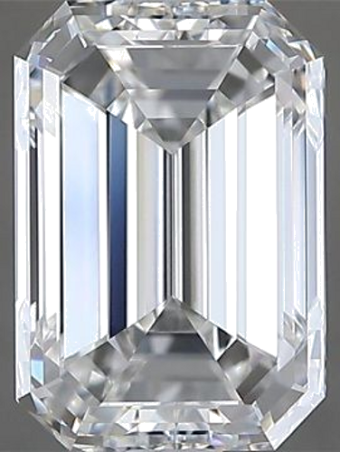 2.01 carat F-VVS1 Natūralus Emerald Deimantas (1)