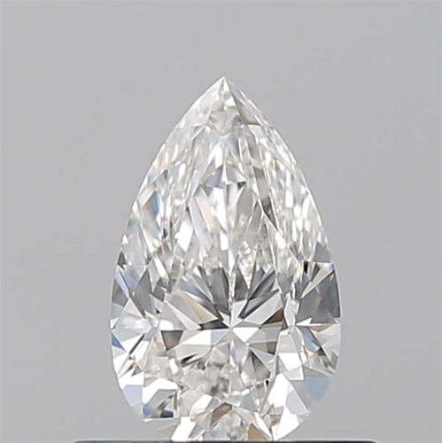 0.5 carat G-VS2 Natūralus Pear Deimantas (1)