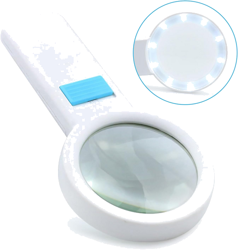 Didinamasis stiklas su LED apšvietimu 5x (5)