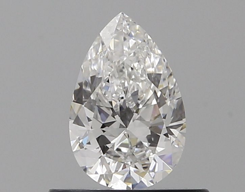 0.46 carat E-VVS1 Natūralus Pear Deimantas (1)