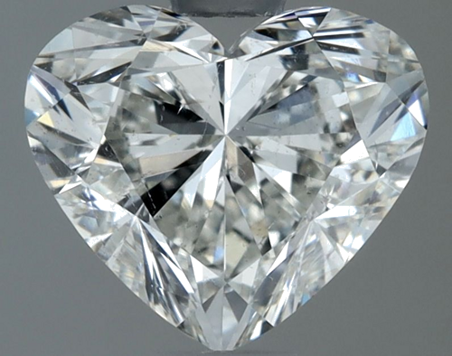 1.3 carat I-SI2 Natūralus Heart Deimantas (1)