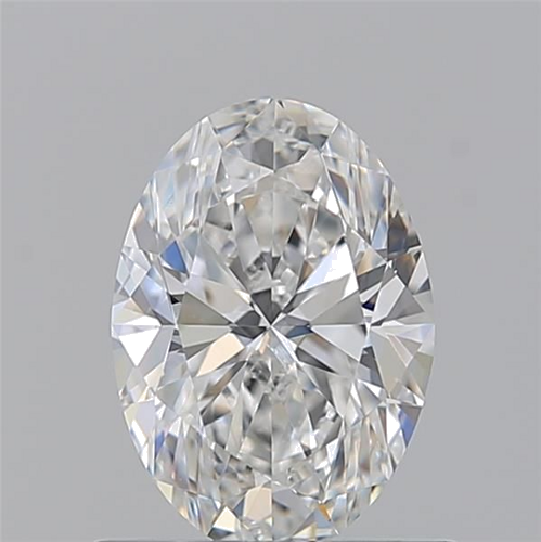 0.9 carat D-SI1 Natūralus Oval Deimantas (1)