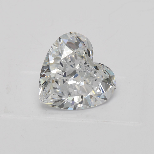 2.08 carat D-VVS2 Natūralus Heart Deimantas (1)