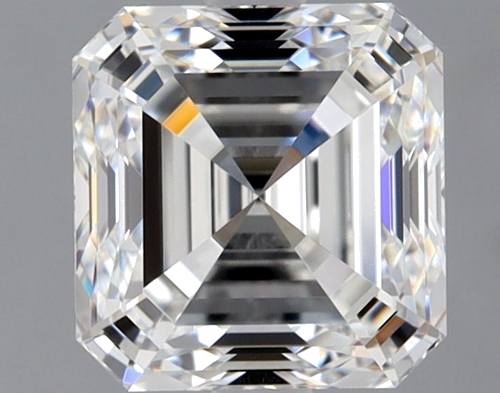1.8 carat F-VVS2 Natūralus Asscher Deimantas (1)
