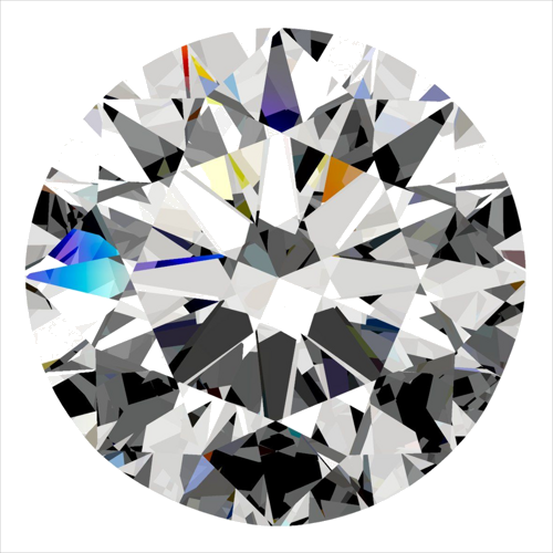 0.3 carat E-VS2 Excellent cut Natūralus Round Deimantas (1)