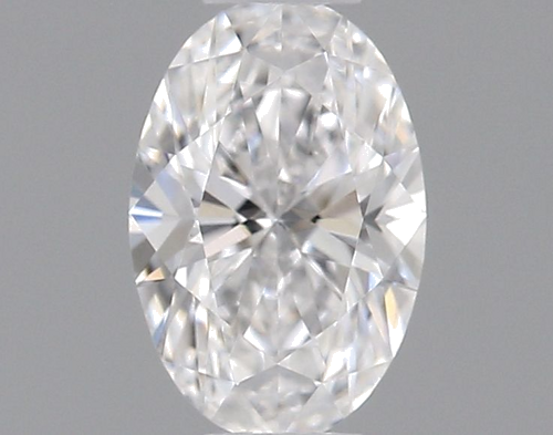 0.32 carat D-VVS2 Natūralus Oval Deimantas (1)