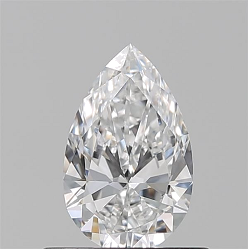 0.5 carat E-VS1 Natūralus Pear Deimantas (1)