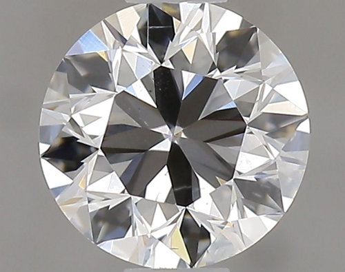 0.5 carat F-SI1 Very Good cut Natūralus Round Deimantas (1)