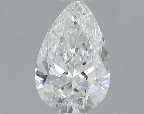 0.39 carat E-VVS2 Natūralus Pear Deimantas (1)
