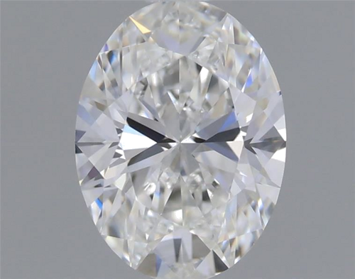 0.59 carat F-VVS2 Natūralus Oval Deimantas (1)