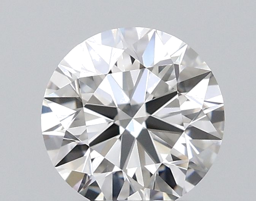 0.5 carat F-VVS2 Excellent cut Natūralus Round Deimantas (1)