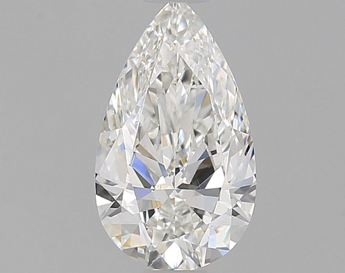 0.62 carat G-VS2 Natūralus Pear Deimantas (1)