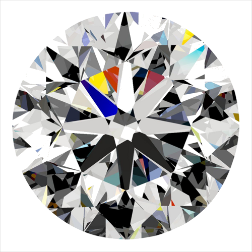 0.3 carat D-VS1 Very Good cut Natūralus Round Deimantas (1)