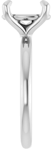 Sužadėtuvių Žiedas „Solitaire“ 925 Sidabro Oval 10mm x 8mm (4)