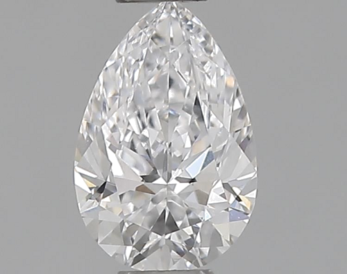 0.34 carat D-VS1 Natūralus Pear Deimantas (1)