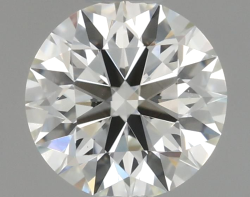 0.32 carat J-VS2 Excellent cut Natūralus Round Deimantas (1)