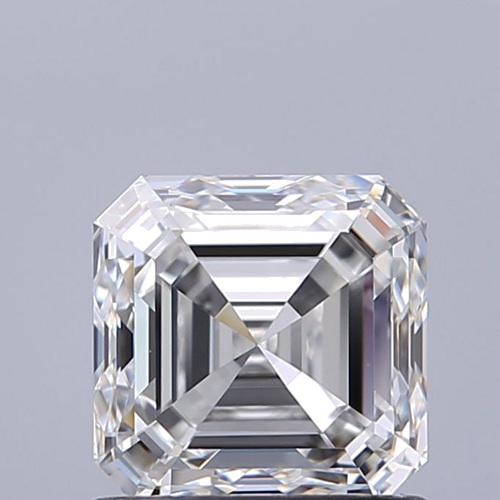 1.01 carat G-VVS1 Natūralus Asscher Deimantas (1)