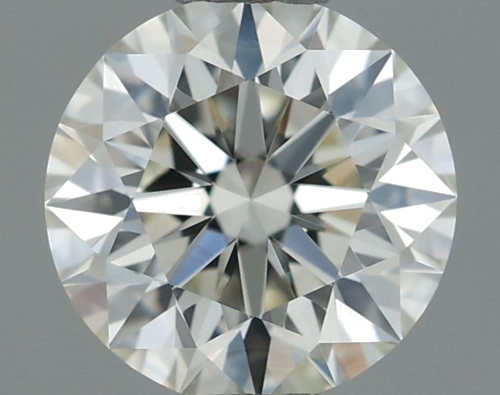 0.53 carat K-VVS1 Excellent cut Natūralus Round Deimantas (1)