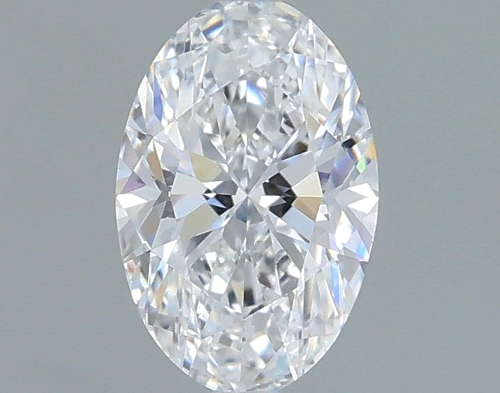 0.5 carat D-VS2 Natūralus Oval Deimantas (1)