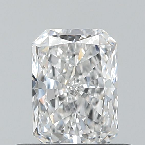 0.5 carat E-VS2 Natūralus Radiant Deimantas (1)
