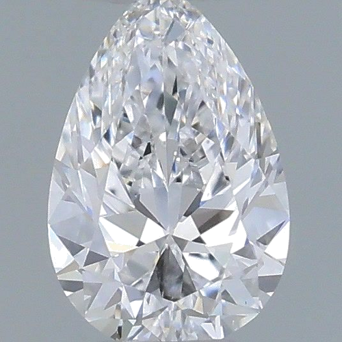 0.3 carat D-VS2 Natūralus Pear Deimantas (1)