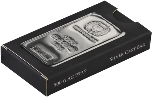 500 г серебряный слиток Germania Mint (4)