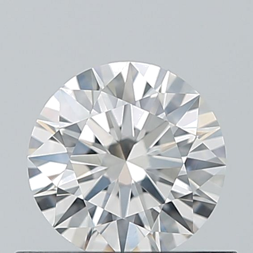 0.52 carat F-SI1 Excellent cut Natūralus Round Deimantas (1)