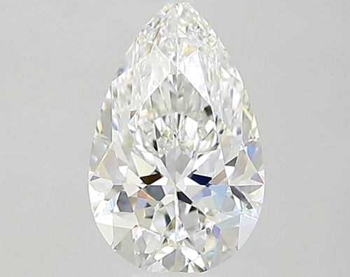 0.84 carat G-VVS2 Natūralus Pear Deimantas (1)