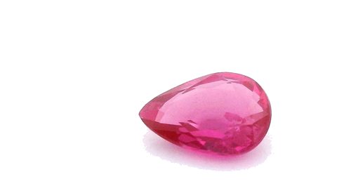 0.43 carat RED Pear Rubinas (1)