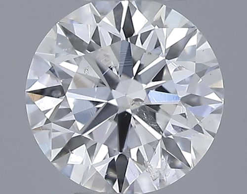 0.51 carat E-SI2 Excellent cut Natūralus Round Deimantas (1)