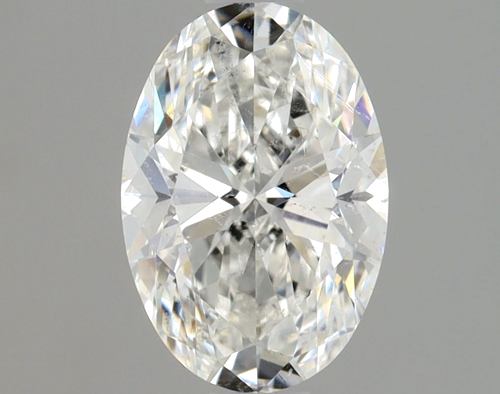 1.01 carat G-SI2 Natūralus Oval Deimantas (1)