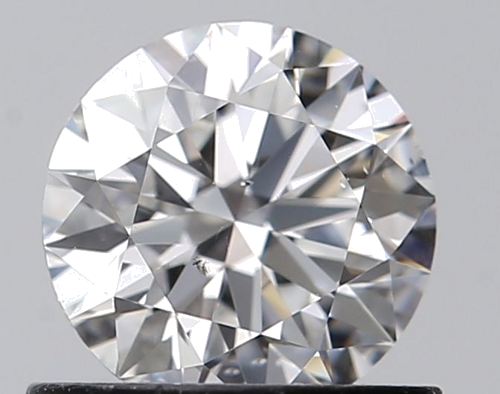 0.71 carat F-SI1 Excellent cut Natūralus Round Deimantas (1)