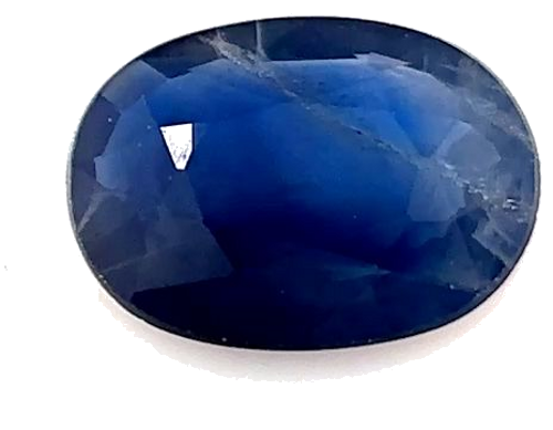 0.69 carat BLUE Oval Safyras (1)