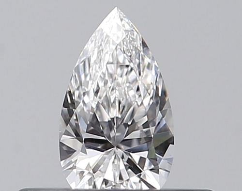 0.23 carat E-SI1 Natūralus Pear Deimantas (1)