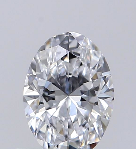 0.42 carat D-VS1 Natūralus Oval Deimantas (1)